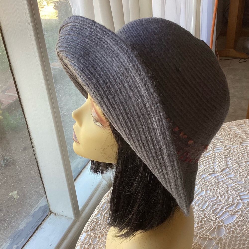 Soft Bucket Hat with Flower Band